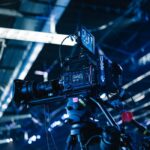 Texas event videography services professional camera setup at corporate event